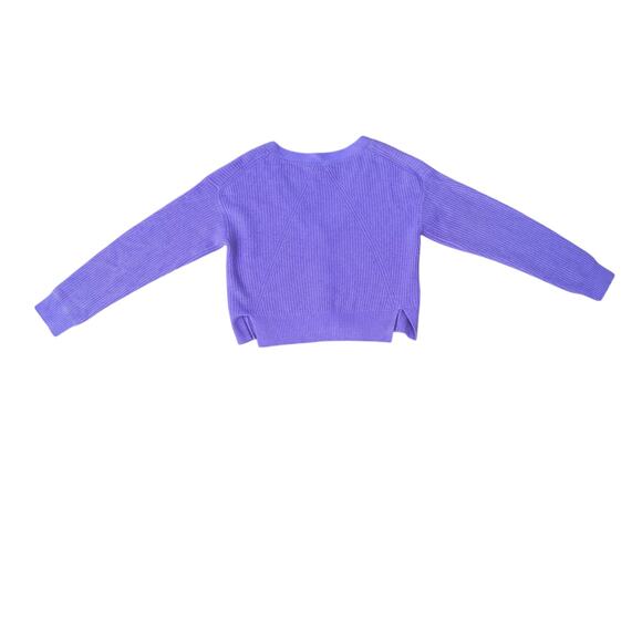 Rag and Bone Pierce Cardigan Cashmere Sweater Size L Rib Knit - Picture 6 of 11